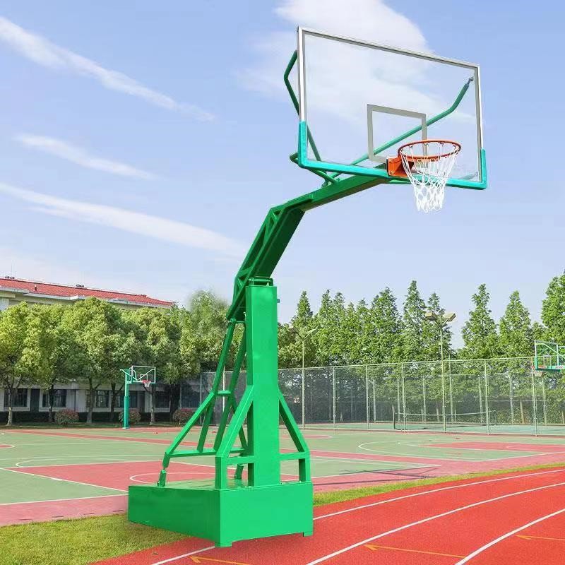可移动篮球架供应 加工定制是户外健身器材 质量保障