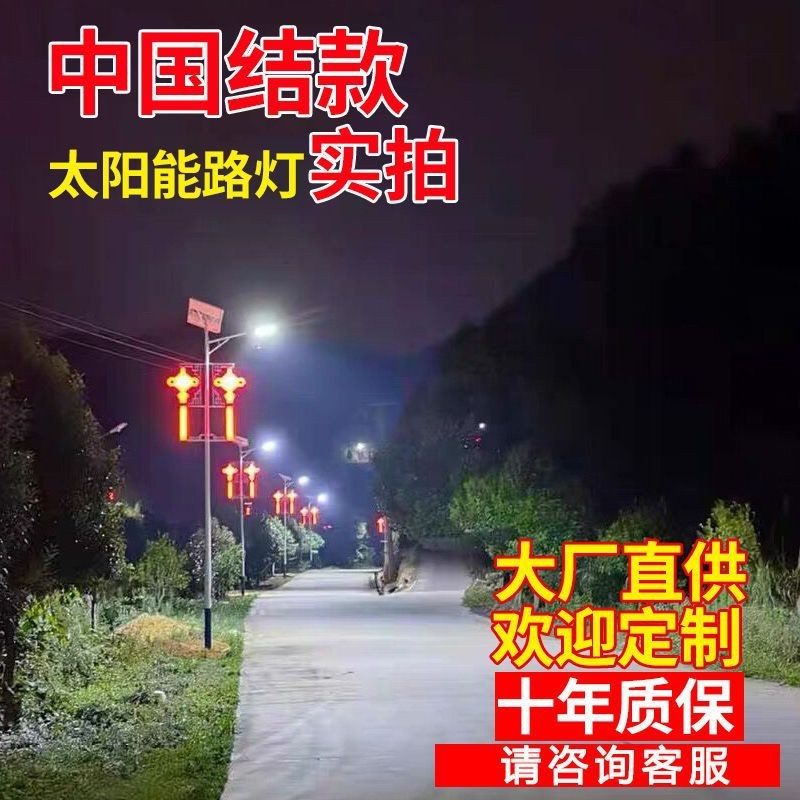 中国结款太阳能路灯 厂家定制