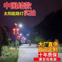 中国结款太阳能路灯 厂家定制
