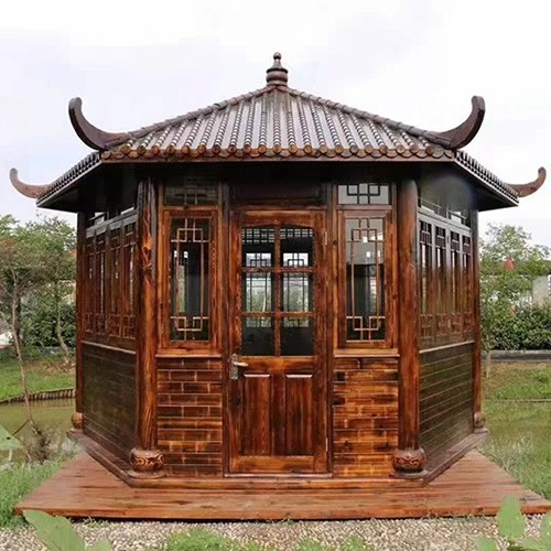 防腐木凉亭图2