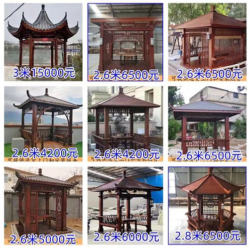 防腐木凉亭图4