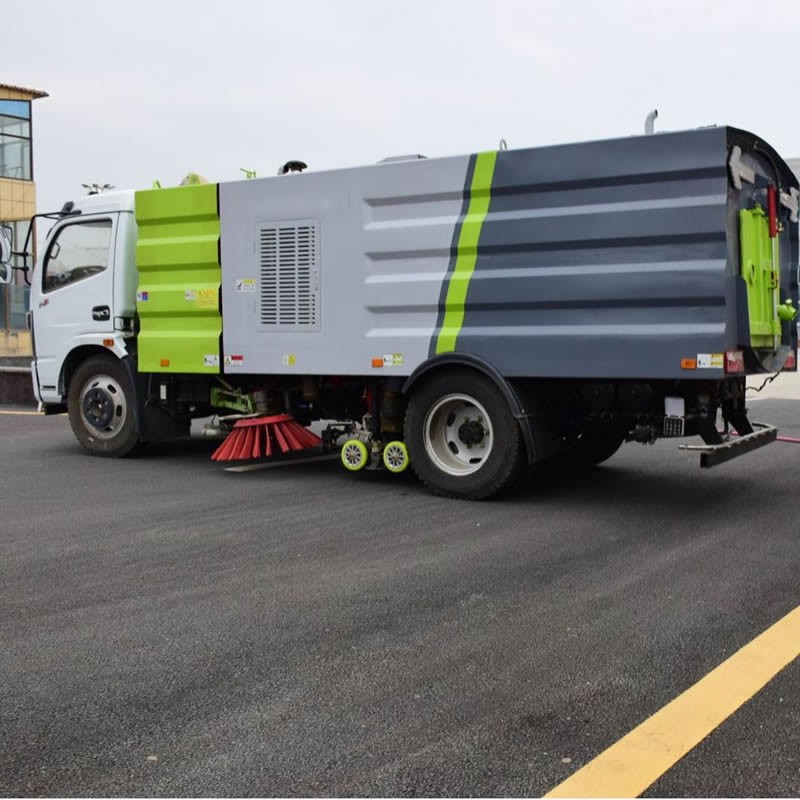 道路清扫车干湿两用环卫多功能扫路车 高压清洗地面洗扫车