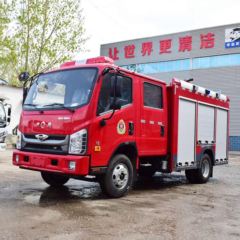 大型东风双排消防洒水车 水罐泡沫多功能消防救援车 泡沫灭火车